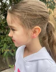 Children's Ear Piercing ✨ We offer children's ear piercing from 7 years  old, at this age they have an understanding and can consent to the piercing  fully. We use a needle to