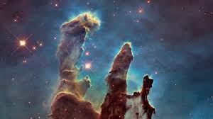 We've gathered more than 5 million images uploaded by our users and sorted them by the most popular ones. Pillars Of Creation Space Stars Nebula Hd Wallpaper Ultra Hd Pillars Of Creation 1920x1080 Wallpaper Teahub Io