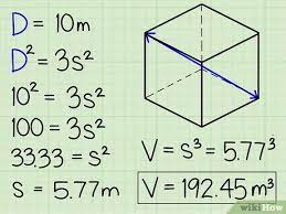 Where a = any side length of a cube. 4 Ways To Calculate The Volume Of A Cube Wikihow