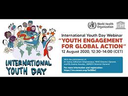 Depending on the part of the world, the youth faces several challenges before reaching their path. Who Unesco International Youth Day Webinar Youth4globalaction Covid19 The Global Herald