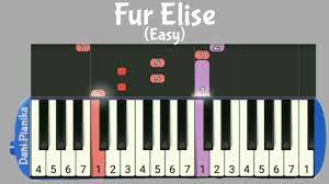 Fur Elise Beethoven Easy Not Pianika Youtube