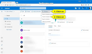 Some types of goods and services require a license or permit to import into the u.s. Export And Import Contacts For People App In Windows 10 Tutorials