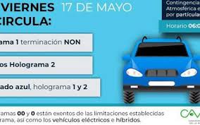 Por tal motivo, deberán suspender su circulación de las 5:00 a las 22:00 horas todos los vehículos con holograma de verificación 2, así como todos los vehículos con holograma de verificación 1, terminación de placa non y todos los vehículos con. Doble Hoy No Circula Continua Este Viernes La Prensa Noticias Policiacas Locales Nacionales
