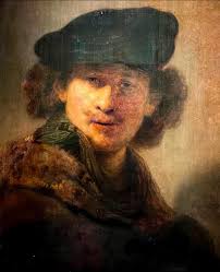 Rembrandt 1630, Amsterdam Rijksmuseum 58,3 × 46,6 cm