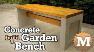 00:27 see how designer scott cohen added a concrete seat wall with cushions around a fireplace. Make A Concrete Garden Bench