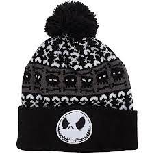 Amazon Com The Nightmare Before Christmas Jack Skellington Intarsia 7 49 Liked On Polyvore Fe Knitted Hats Nightmare Before Christmas Jack Skellington