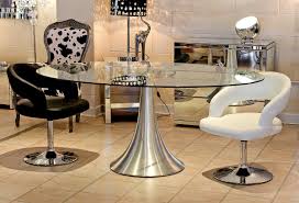 Custommade dining tables are handcrafted by american artisans with quality made to last. Choosing The Type Of Modern Glass Dining Table That Suitable With Your Needs Https Mid Oval Glass Dining Table Glass Dining Table Modern Glass Dining Table