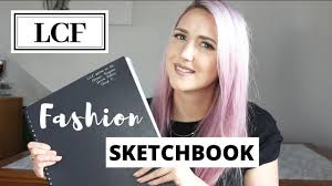 Looking for art sketchbook ideas? My Fashion Sketchbook London College Of Fashion Youtube