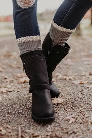 Available in flat or heeled. Grey Knitted Boot Cuffs With Lace Trim Bootcuffsocks Com