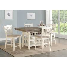 Gray And White Counter Height 5 Piece Dining Set Grace Counter Height Table White Bedroom Decor Counter Height Dining Table
