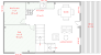Studio 16x24 Floor Plan