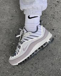 Nike Air Max 98 White Violet Ah6799 111 The Sole Womens In 2020 Nike Air Shoes Nike Air Max Cute Sneakers