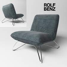 rolf benz 394 chair 3d model for download cgsouq com chair leather lounge chair furniture
