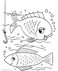 Filled chaotically with the violent struggle of the men in the picture and the big fish. Fish Coloring Pages For Adults Coloring Home