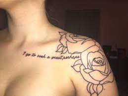 My Shoulder Tattoo Tattoos Shoulder Tattoo Rose Shoulder Tattoo