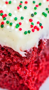 Red Velvet Poke Cake Christmas Baking Cookies Red Velvet Poke Cake Holiday Desserts