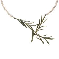 Rosemary Necklace Jewelry Necklace Pendant Necklace Jewelry Art