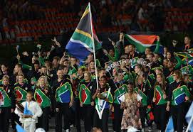 To make the pennant banner, simply print, cut, assemble and hang. Semenya Chosen To Carry South Africa Flag At Gold Coast 2018 Opening Ceremony