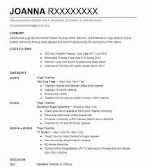 Not only that, but getting into nature in your spare time is helpful for mental health and avoiding burnout at work. Yoga Teacher Resume Example Company Name Sonoma California