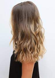 P I N T E R E S T Sarahesilvester Short Hair Balayage Medium Hair Styles One Length Hair