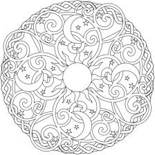 Pop art sun, moon, and stars coloring page. Sun And Moon Coloring Page Coloring Home