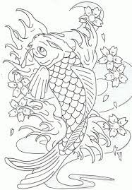 Three fish swimming in pond vector. 7255 Pictures To Color Koi Fish Animal Coloring Page To Print For 287778 Koi Fish Coloring Page Fish Coloring Page Fish Coloring Pages Koi Fish Colors