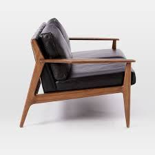 Chances are you'll found one other west elm loveseat better design ideas. Mathias Mid Century Wood Frame Leather Loveseat 66