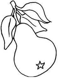 Culture and tradition coloring pages. Pear Fruits 12 Free Print And Color Online