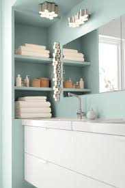 Badmöbel inklusive aufsatzwaschbecken passt auch in kleines bad waschtisch slimline mit besonders schmaler tiefe moderner waschtisch in elegantem design. Tipp 4 Regale Neben Dem Waschtisch Bild 4 Ikea Beleuchtung Badezimmer Dekor Diy Ikea Badezimmer Beleuchtung