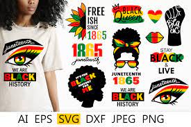 Download Juneteenth Svg Bundle Black History Month June 1865