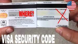 Simply put, a gift code or a gift card code is the primary number on a gift card. How To Find Security Code Visa Youtube