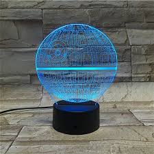 3d Night Lamp Night Light Desk Lamp 7 Led Light Colors Color Changing Lamp Soft Lighting Night Light