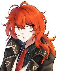 Maybe you would like to learn more about one of these? Fanart Diluc Genshin Impact By Theroxycatdogxd On Deviantart