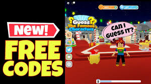 May 01, 2021 · copy the redeem code from the list above. New Free Codes Guess The Famous Characters Gives Free Coins Free Gem In 2021 Roblox Free Gems Roblox Gameplay
