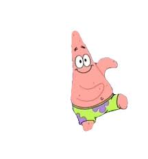 Transparent Gif Sticker Find Share On Giphy Funny Gif Patrick Star Star Gif
