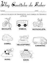 resultado de imagem para transportes terrestres desenho atividades para educacao infantil atividades educacao infantil transportes terrestres desenho