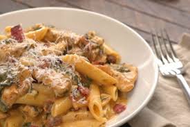 Receta De Deliciosa Pasta Con Pollo Y Tocineta Cocina Y Vino
