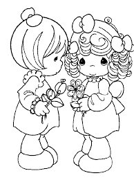 Wedding precious moments coloring pages. Pritable Precious Moments Coloring Pages Coloringme Com