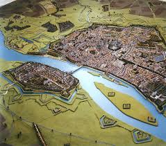 City River Farmland Bridge Walled 3d By Maquette Maastricht Of Course A Map Can Also Be In 3d Cartes De Donjon Donjons Et Dragons Periode Medievale