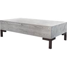 Spend this time at home to refresh your home decor style! Corina Weathered Gray Wood Coffee Table