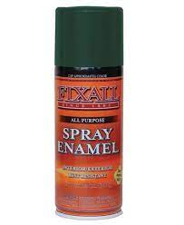 Fixall F1305 Enamel Spray Paint Liquid Characteristic 12 Oz Aerosol Dark Green Enamel Spray Paint Spray Green Spray Paint