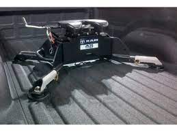 .wheel hitch prep in the 13 my with ram boxes, but does anyone currently run an after market 5th we measured a couple of trailers, and even had a hitch installer sit a hitch in the bed. Genuine Mopar Ram Fifth Wheel Hitch Direct Mount 25k 82214743ab Ramsareus