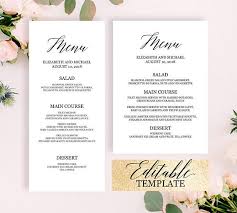 Your online party menu planning source. Dinner Party Menu Template Editable Pdf Wedding Buffet Menu Etsy Wedding Menu Template Menu Template Wedding Buffet Menu