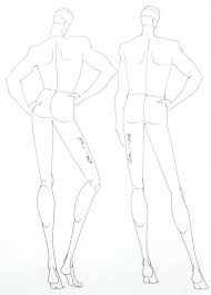 Back View Male Fashion Figures Fashion Figure Drawing Fashion Figures Fashion Drawing