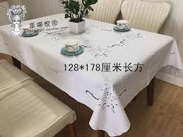外贸出口欧美白色纯棉镂空绣花桌布茶几盖巾装饰巾特惠 淘宝网 items