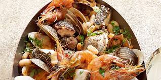 Seafood boil presentation this is the best idea ive seen. Seafood Recipes That Are Great Options For Entertaining Martha Stewart