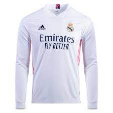 2016/2017 real madrid away, 7# ronaldo, long sleeve jersey ,retro jersey, football shirts, retro football shirts, retro football uniforms. Adidas Real Madrid Home Long Sleeve Jersey 2020 2021 Fq7473 Authenticsoccer Com
