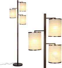Brightech Liam Asian Lantern Shade Tree Led Floor Lamp Tall Free Standing Pole With 3 Led Light Bulbs Contemporary Bright Reading Lamp For Living Room Office Bronze Amazon Com A wide variety of paper lantern/floor lamp options are available to you, such as paper.