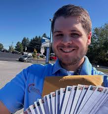 Helped Joseph register to vote Republican! +1 Turning Point is registering  a lot of first time voters today! Charlie Kirk Memorial Service.