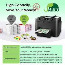 Bonjour, j'ai acheté une imprimante xp 247 de chez epson. Jarbo Cartouches Encre Epson 29xl Compatible Pour Epson Xp 235 Xp 245 Xp 247 Xp 255 Xp 345 Xp 435 Xp 442 Xp 445 Xp 332 Xp 342 Pack De Cartouches Achat Prix Fnac